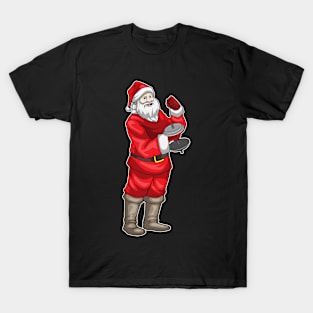 Santa Claus Christmas Bodybuilder T-Shirt